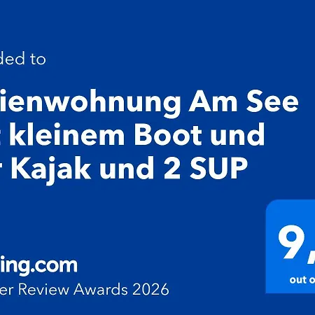 Am Mit Kleinem Boot Und 3er Kajak Und 2 Sup * シュトルコウ